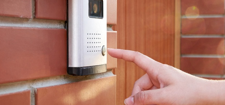 apartment door buzzer installation in Redding