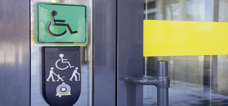 automatic handicap door opener in Redding
