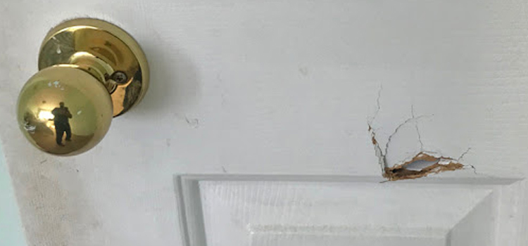 interior door hole repair Redding
